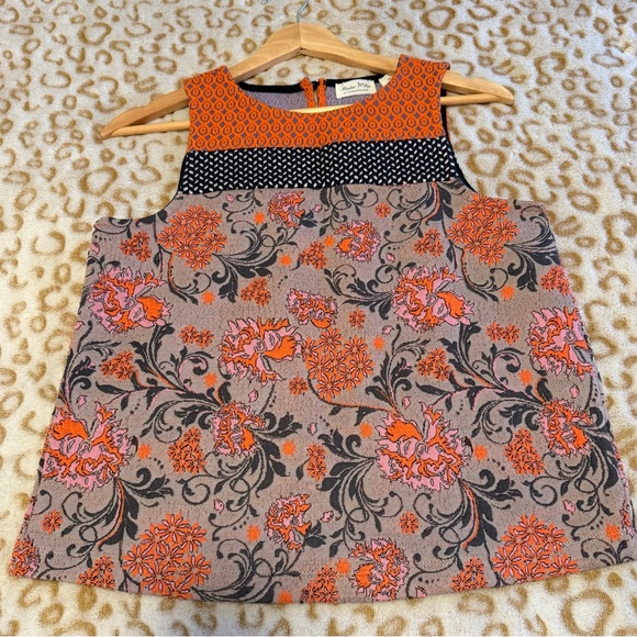 Anthropologie Meadow Rue Boho Floral Sleeveless Women’s Top. Size: XS - Picture 4 of 12